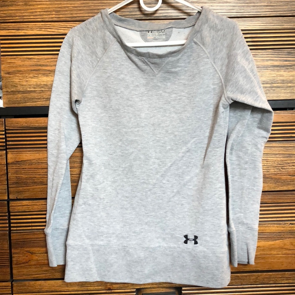 Small under armour boatneck sweatshirt